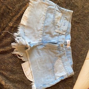 jean shorts
